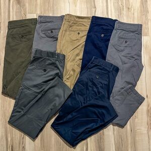 Nordstrom Green and Gray Dress Pants Elegant Style